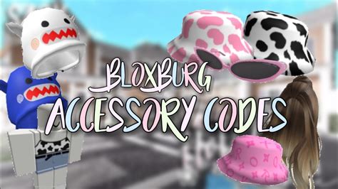 Moreover, stay tuned with us and whenever codes are issued we will add them here. *NEW* bloxburg accessory codes! - YouTube