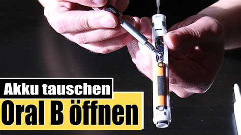 Den habe ich mir (lötfahnen wurden an vielen dank für diese echt geniale anleitung. Oral B öffnen zum Akku wechseln - battery replacement ...