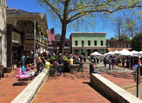 12 Most Charming Small Towns In Georgia Map Touropia