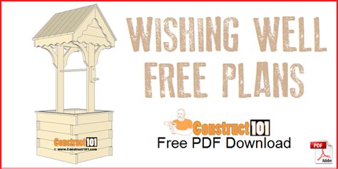 Wishing Well Plans Free Pdf Instant Download