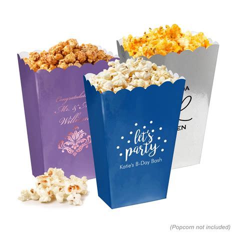 Design Your Own Mini Popcorn Boxes Custom Popcorn Boxes Popcorn