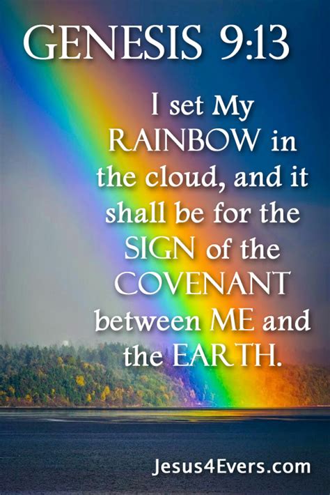 The Living Genesis 9 13 NKJV I Set My Rainbow In The