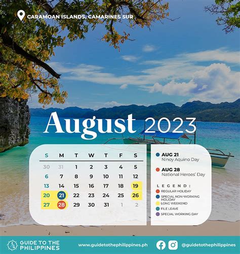 2023 Philippine Holidays Calendar Holy Week Long Weekends When To