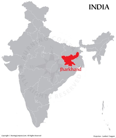 Jharkhand On India Map Where Is Jharkhand
