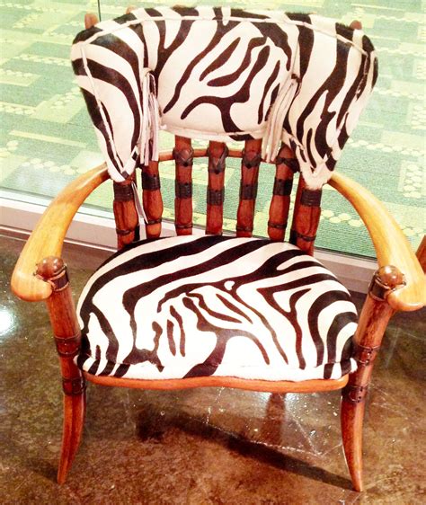 Contemporary and modern dining room furniture in san francisco. Palm Wood Zebra Chair by The Rustic Gallery of San Antonio ...