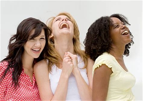 Three Women Laughing Hard