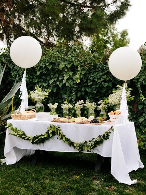 All White Baby Shower Ideas Baby Ideas