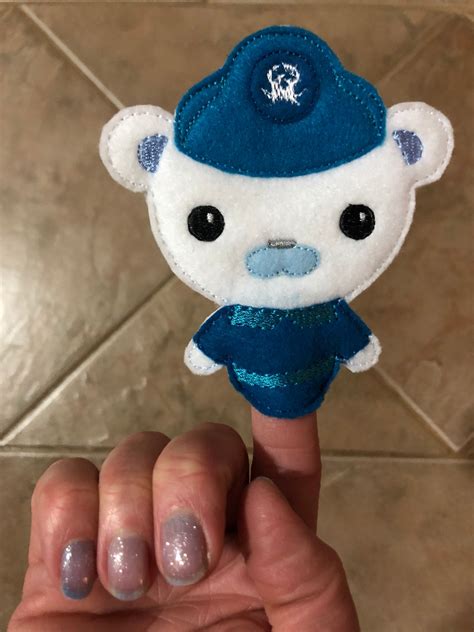 Felt Octonauts Finger Puppet Set With Bag Pretend Play For Etsy Canada