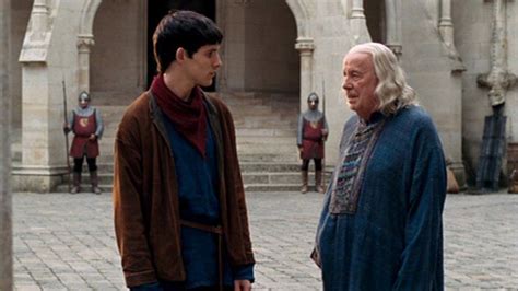 Merlin And Gaius Merlin Colin Morgan King Arthur