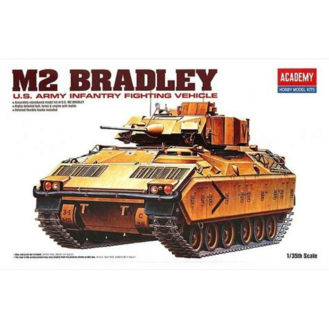 Academy 13237 M2 Bradley Infantry Fighting Vehicle 135 Scale Plastic