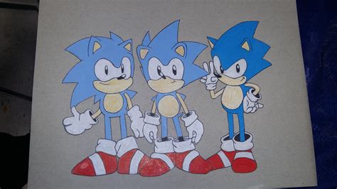 I Re Did Cd Sonic And Decided To Do Some Other Classic Sonics
