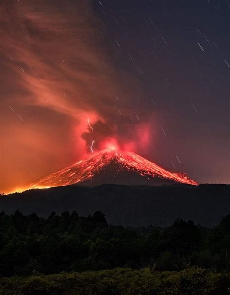 Volcán Popocatépetl Marzo 2019 Puebla Méx Nature Photographs
