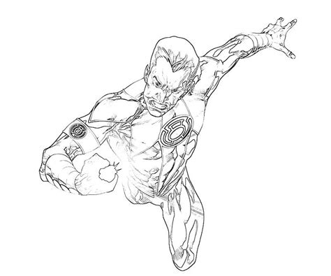 Sinestro Coloring Coloring Pages