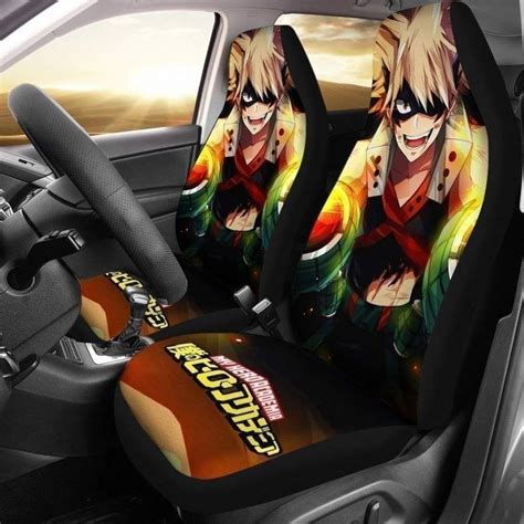 Katsuki Bakugo My Hero Academia Car Seat Covers In 2022 Car Seat