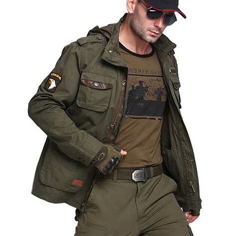M65 Us Air Force Bomber Army Tactical Jackets Men Autumn Combat Multi