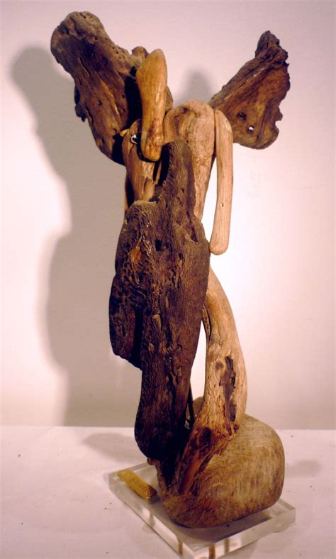 Driftwood Art Abstract Sculpture Angel By Driftwoodartwork On Etsy
