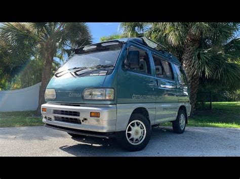 Daihatsu Atrai Turbo Ex Jdm Kei Van Youtube