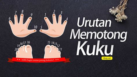 Hari hari yang disunatkan memotong kuku : URUTAN MEMOTONG KUKU - IRTAQI | كن عبدا لله وحده