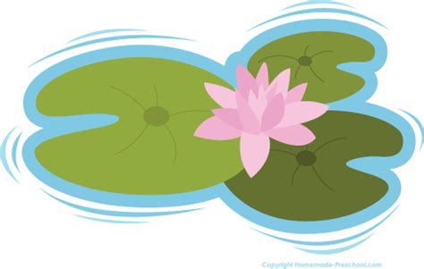 Frog On Lily Pad Clip Art Image 26860
