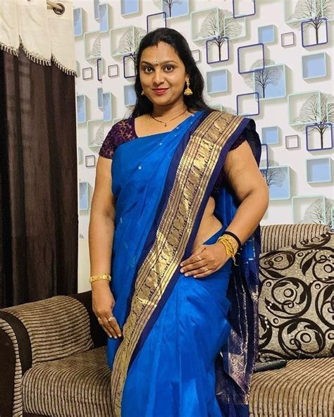 blue saree aunty telegraph