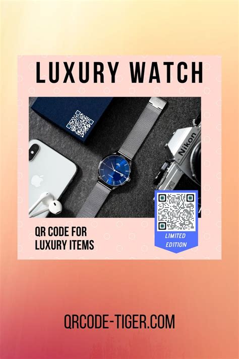 Qr Code For Luxury Watches Qr Codes Generate Qr Code Qr Code Ideas
