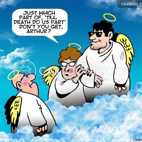 Angels In Heaven Cartoons And Comics Funny Pictures From Cartoonstock