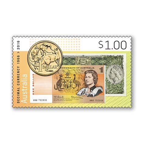 1966 2016 Decimal Currency Australia Australia Post