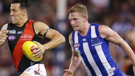 Essendon faces north melbourne, while port adelaide pips collingwood by one. AFL 2019: Should North Melbourne lose Good Friday clash ...