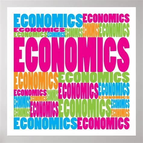 Colorful Economics Poster