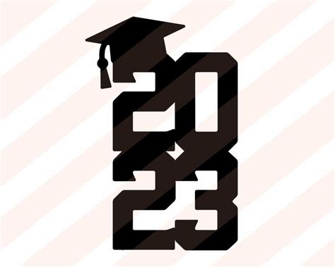 Senior 2023 Svg Class Of 2023 Svg Graduation 2023 Svg Graduation Cap