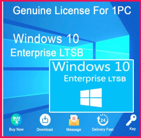 Windows 10 Enterprise Ltsb 2016 32and64 Bit Instant Delivery