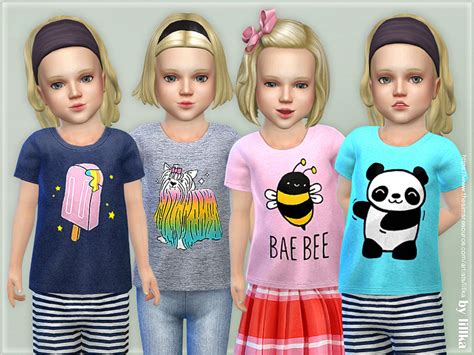 Sims 4 Cc Toddler Shirt