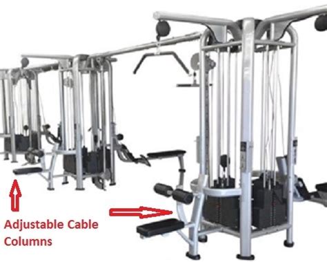 Muscle D Deluxe 12 Stack Jungle Gym Version B New Expert Fitness