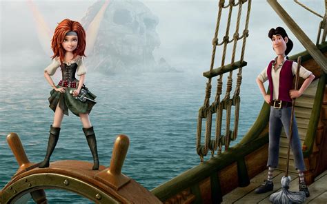 Tinker Bell And The Pirate Fairy Full Hd Wallpaper And Background