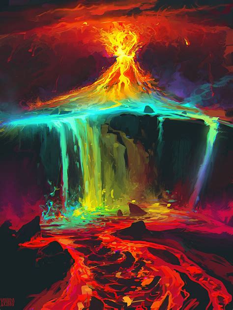 Volcanoes In Visual Art Frontier Scientists