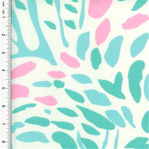 Annie Selke Print Turquoise Home Decorating Fabric Fabric Sold By The