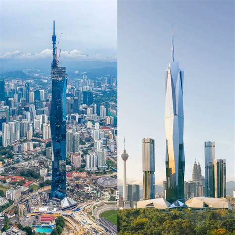 Look Worlds New Second Tallest Building Tops Out At 6789 Metres
