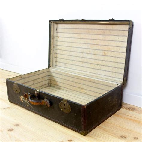 Vintage Wooden Travel Suitcase For Sale At 1stdibs