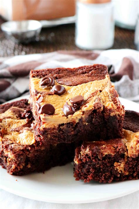 Chocolate Peanut Butter Brownies Recipe The Anthony Kitchen