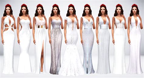 Sims4sisters Sims 4 Wedding Dress Sims 4 Sims 4 Dresses