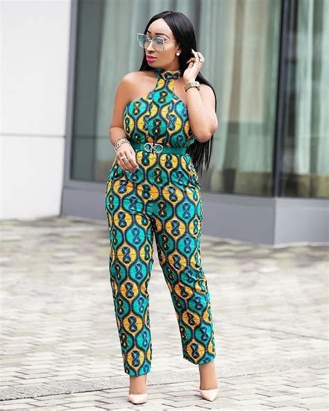 15 Latest African Print Jumpsuit For Your Inspiration Fashion Ghana African Print Jumpsuit