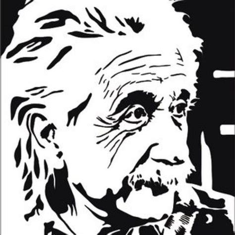 Albert Einstein In Silhouette Einstein I Presume Pinterest