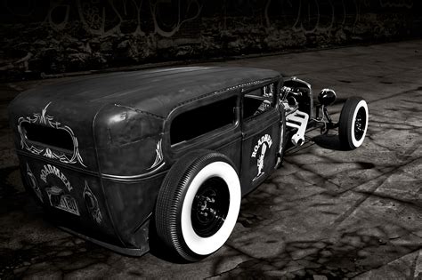 Wallpaper Bw Black Art Cars Ford Car Vintage Automobile