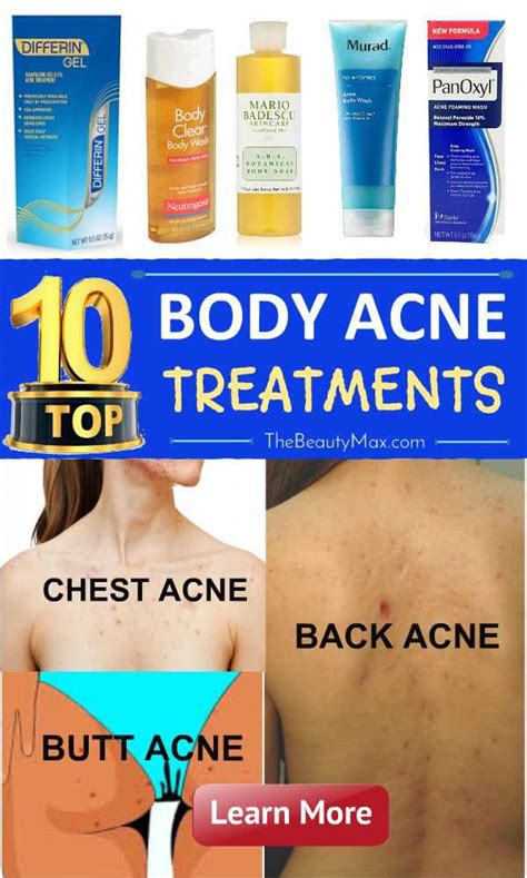 The Best Body And Back Acne Treatment Products Reviews Body Acne