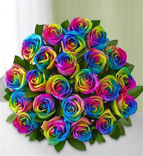 Kaleidoscope Roses 12 24 Stems Rainbow Roses Healing Flowers