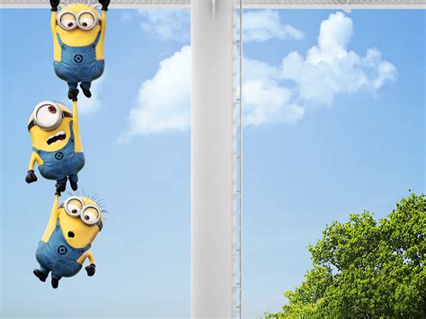 Minions The Minions Are Hanging On Each Other Desktop Wallpapers 1600x1200