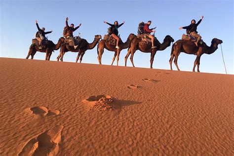 4 Days Merzouga Desert Tour From Marrakech To Fes Desert Night Camp
