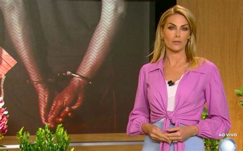 Ana Hickmann volta à Record com braços cobertos após apanhar do marido Notícias da TV