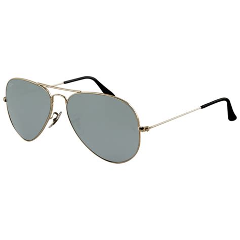 Silver Aviator Sunglasses Rb3025 W3277 58 Sunglasses From Hillier Jewellers Uk