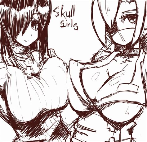 Shiro Gisu Parasoul Skullgirls Valentine Skullgirls Skullgirls Bad Id Bad Pixiv Id